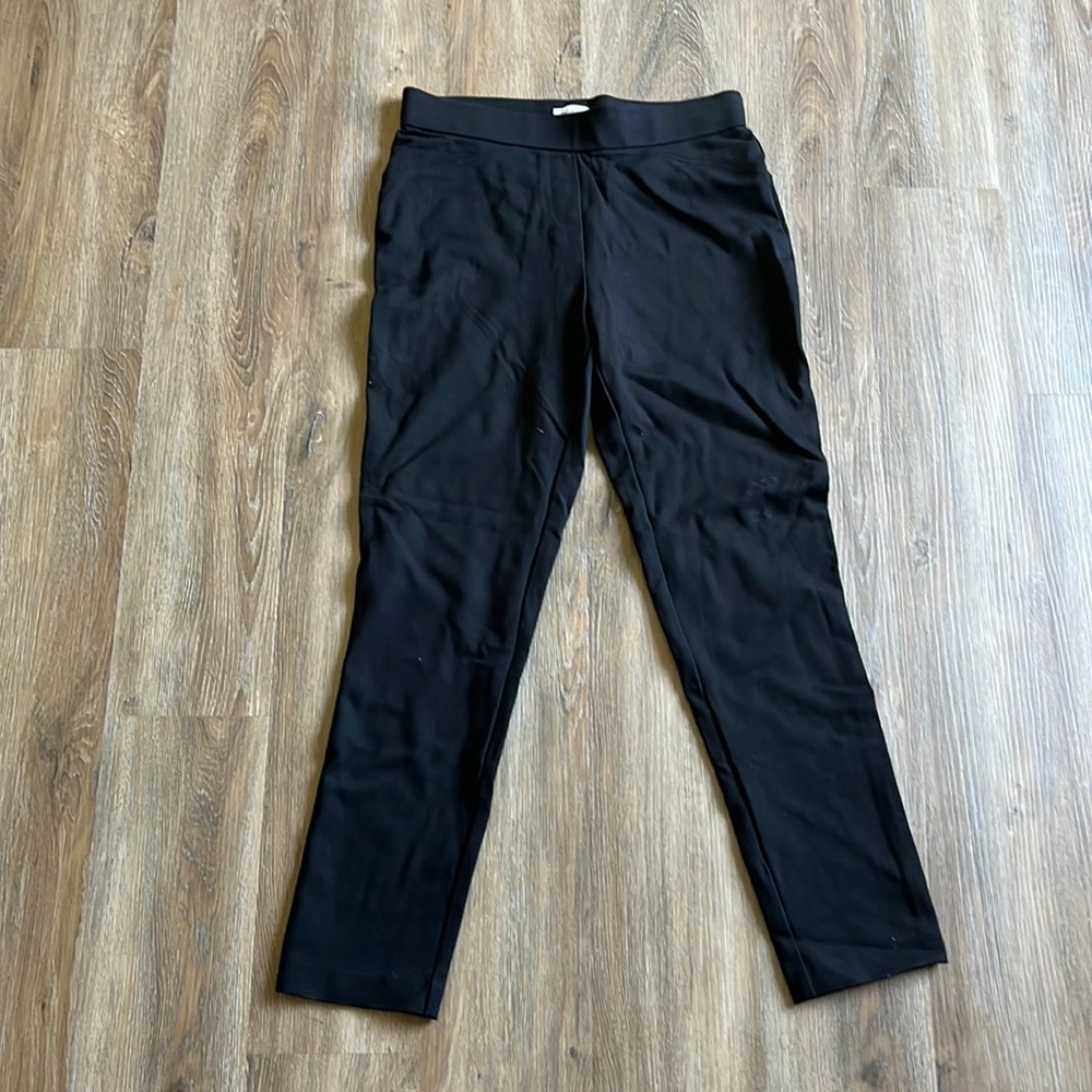 Calvin Klein Black Straight Leg Professional Work Pants Size 8